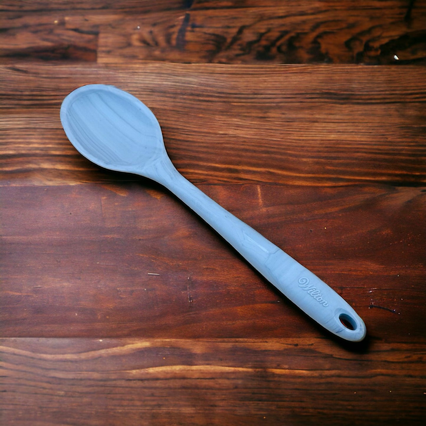 Silicone Blue Dinner Serving Spoon - Armaa Store Pk