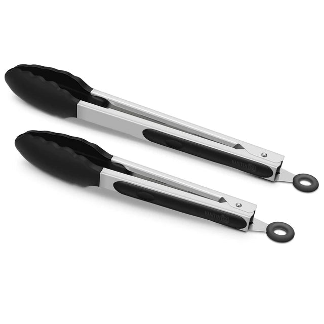 Silicone Food & Kitchen Tongs - 3 Pieces Set - Armaa Store Pk