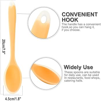 Silicone Spoonula Spatula (One-Piece Seamless Design) - Armaa Store Pk