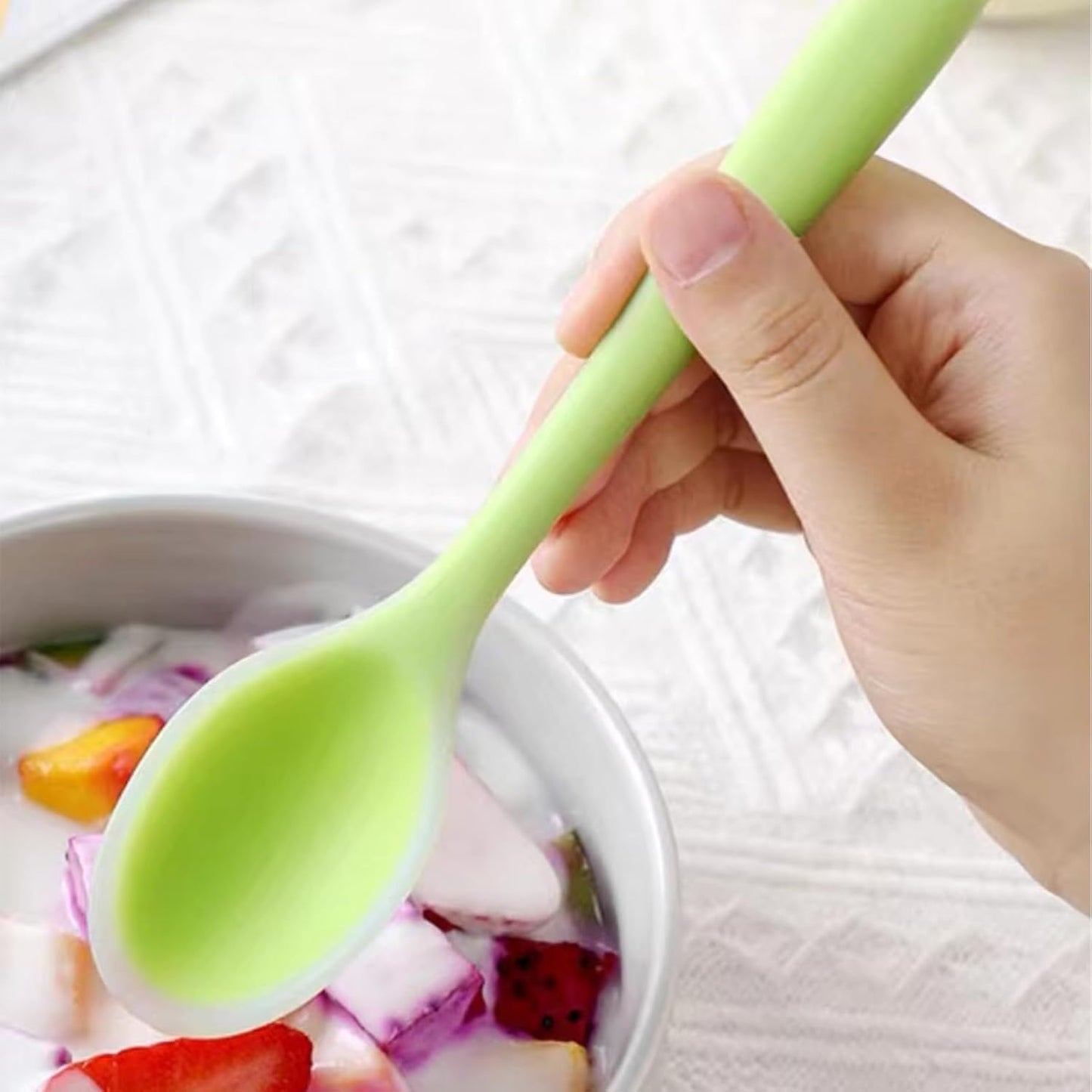 Silicone Spoonula Spatula (One-Piece Seamless Design) - Armaa Store Pk