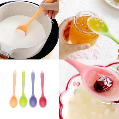 Silicone Spoonula Spatula (One-Piece Seamless Design) - Armaa Store Pk