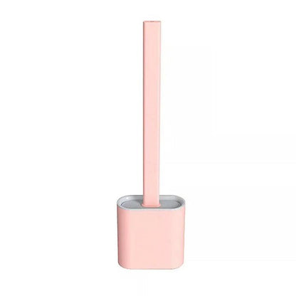 Silicone Toilet Cleaner Brush With Holder - Armaa Store Pk