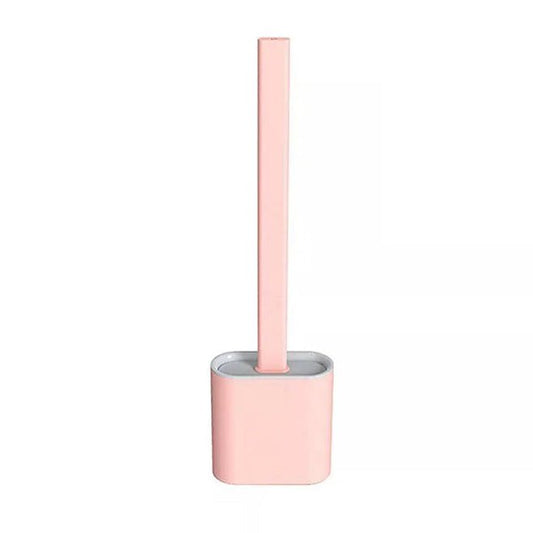 Silicone Toilet Cleaner Brush With Holder - Armaa Store Pk