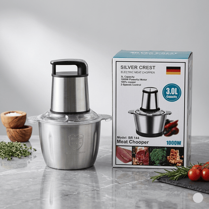 Silver Crest 3.0L Meat Chopper 1000W with 3 Speeds Control - BR-144 - Armaa Store Pk