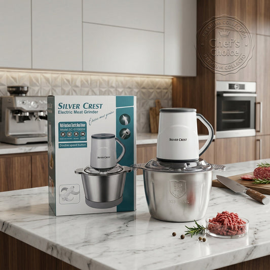 Silver Crest 3L Chopper | Electric Meat Grinder white Motor - Armaa Store Pk