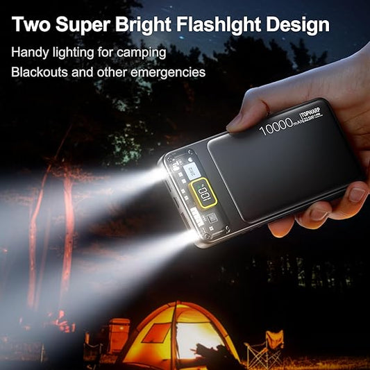 Smart Display Power Bank 10000mAh 100W Fast Charging - Armaa Store Pk