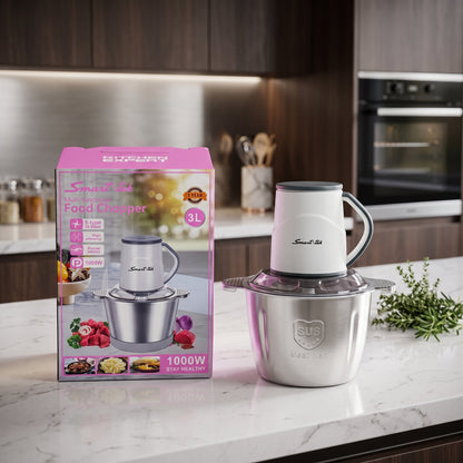 Smart-Tek 3L 1000W Multi-Function Electric Meat Chopper - Armaa Store Pk