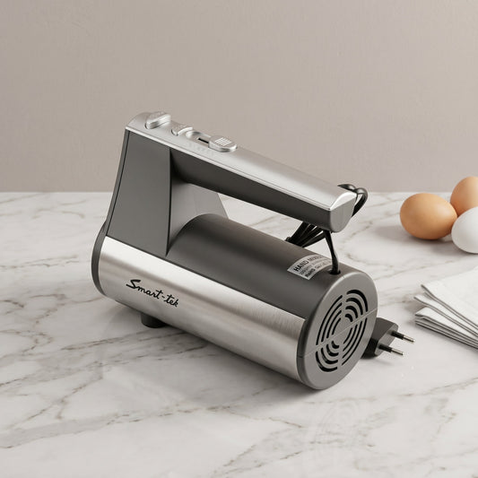 Smart-Tek 700W High-Performance Hand Mixer – Powerful Egg Beater with Stainless Steel Attachments - Armaa Store Pk