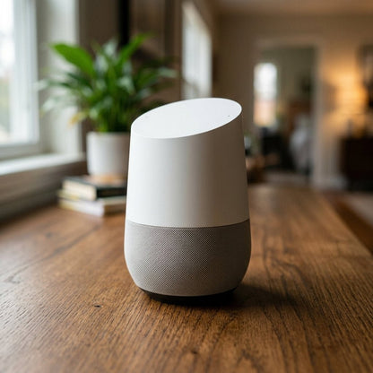 Smart Voice Assistant Speaker – Wireless Bluetooth Smart Home Speaker with Power Adapter - Armaa Store Pk