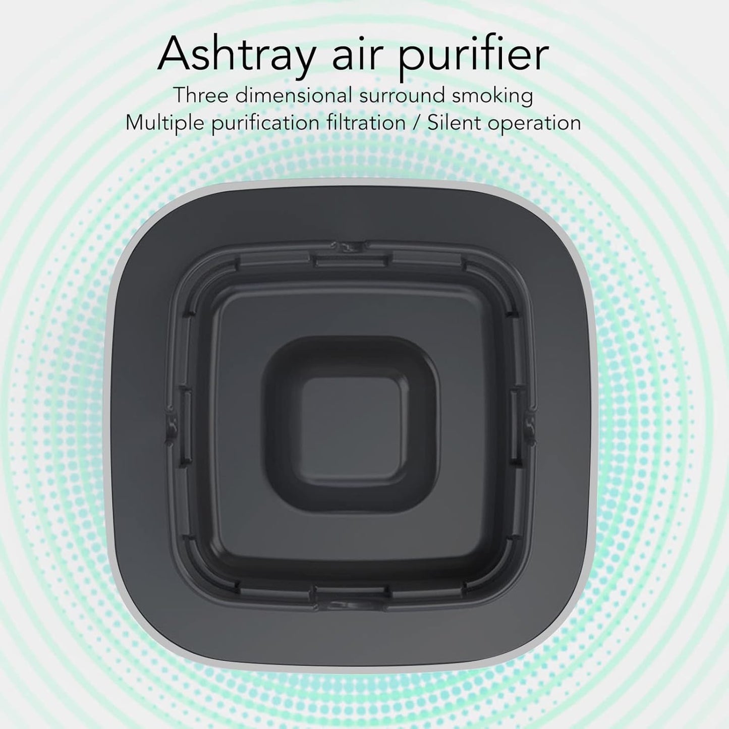 Smokeless Ashtray for Cigarettes – Portable Negative Ion Air Purifier - Armaa Store Pk
