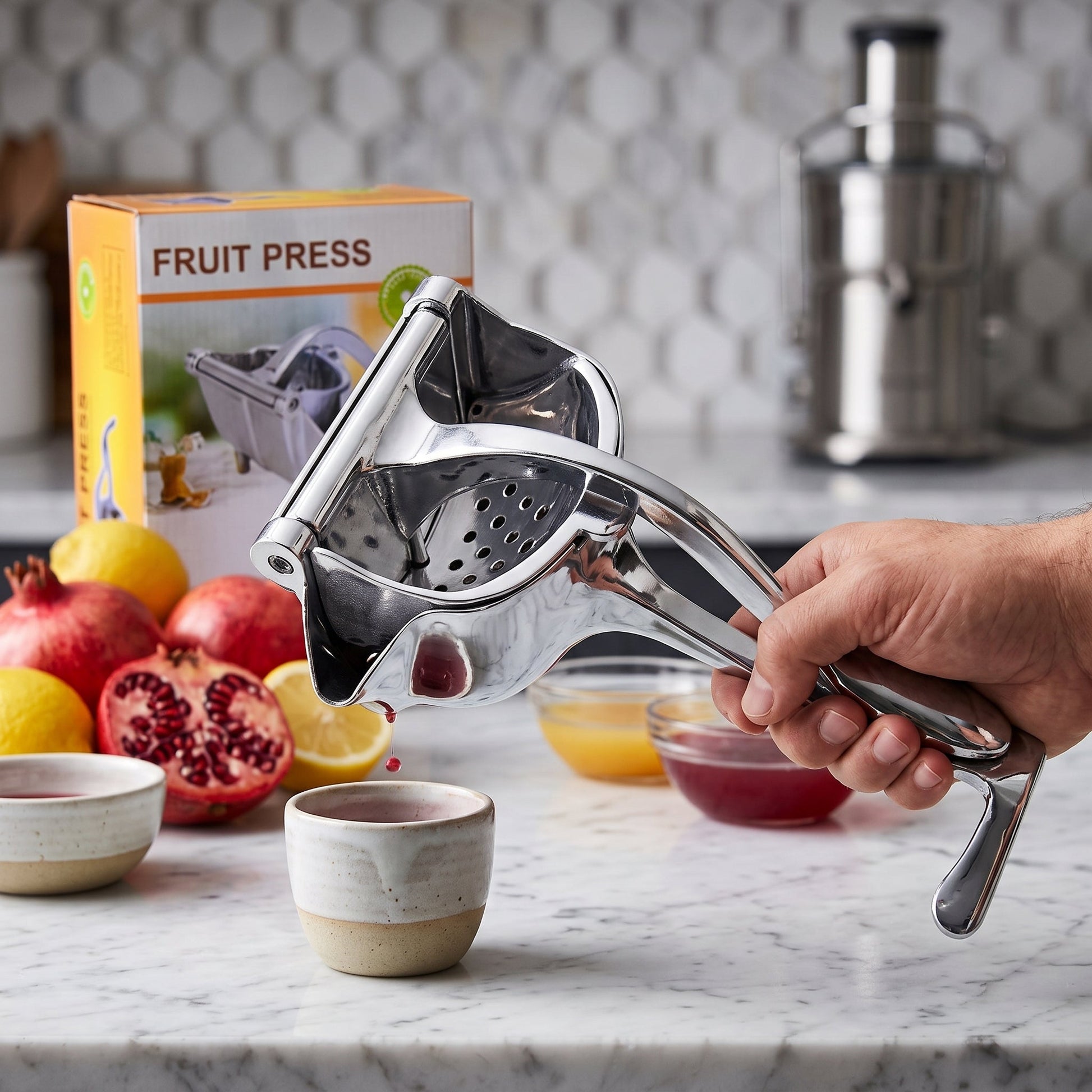Stainless Steel Hand Fruit Press Juicer | Azadi Sale - Armaa Store Pk