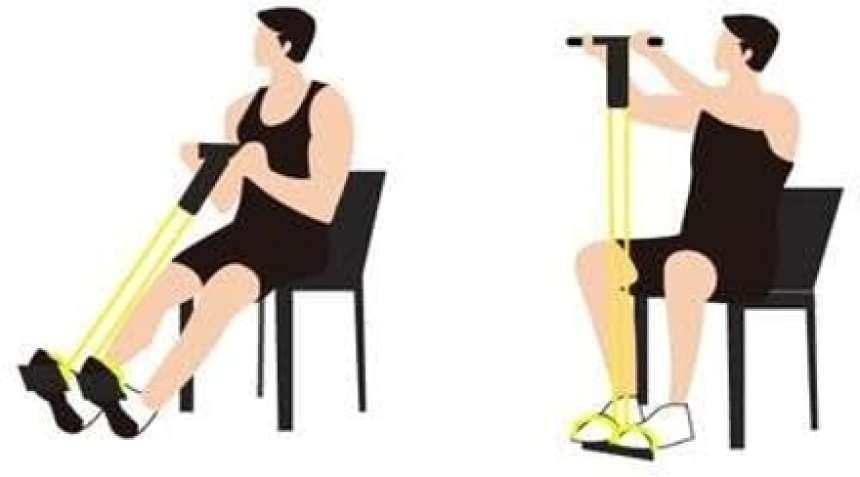 Tummy Trimmer for Men and Women Ab Exerciser (Yellow) - Armaa Store Pk