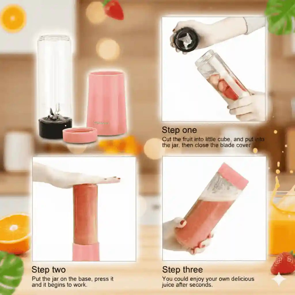 uses of mini portable juicer blender 