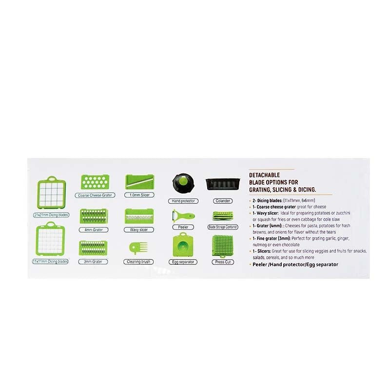 Vegetable Cutter 16 in 1 - Armaa Store Pk