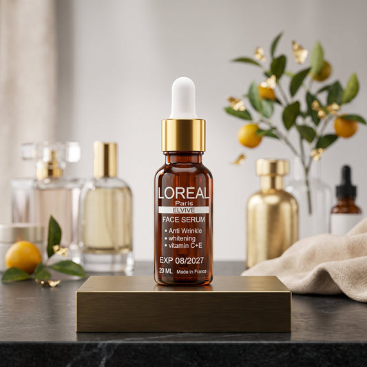 Vitamin C + E Face Serum – Anti-Wrinkle Brightening & Skin Repair Serum (20ml) - Armaa Store Pk