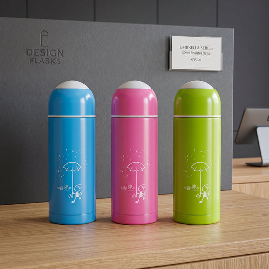 Water Bottles 360ML Hot n Cool Vacuum Bottle Stainless Steel - Armaa Store Pk