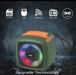 X-922 LED Portable Bluetooth & Wireless Speaker – Mini Metal Outdoor Speaker - Armaa Store Pk