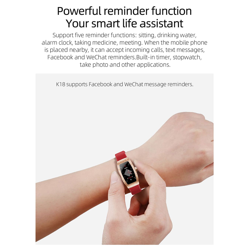 KUMI Gypsophila K18 Smart Watch