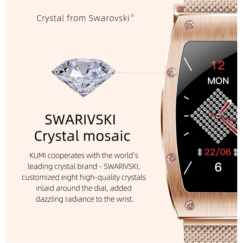 KUMI Gypsophila K18 Smart Watch