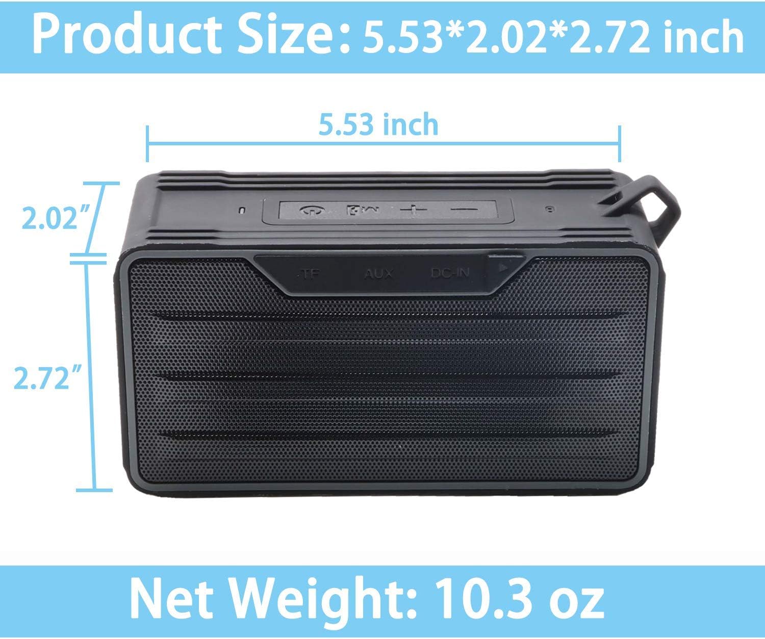 Zosam-W1 Portable Outdoor Speaker - IPX6 Waterproof Wireless Speaker - Armaa Store Pk