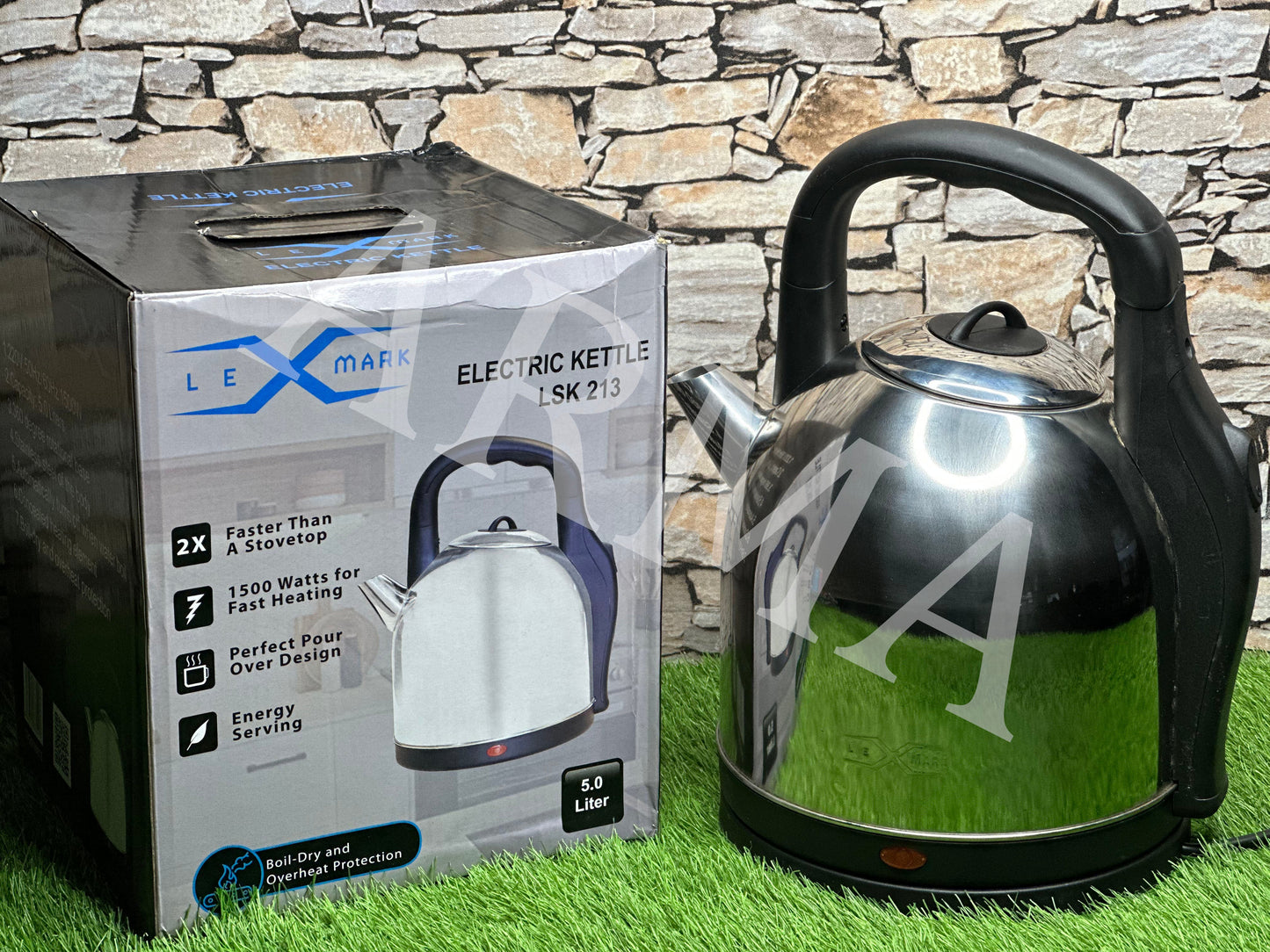 LEX MARK Electric Kettle - 5 Litre Capacity