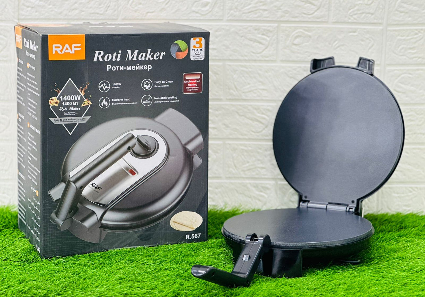 RAF NON-Stick Coated | ELECTRIC ROTI MAKER