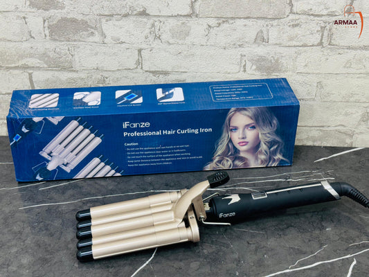 IFanze Professional Hair Curler | 5-barrels Iron