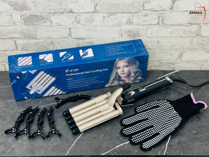 IFanze Professional Hair Curler | 5-barrels Iron